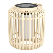 Eglo Marliano solcellelanterne tremmer natur/hvid